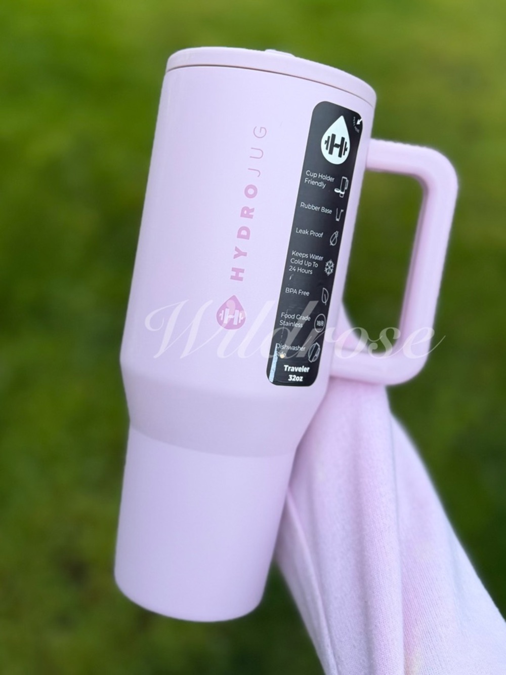PRICE IS FIRM! HydroJug SWEET PEA 32OZ pink purple Traveler tumbler